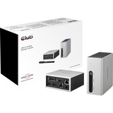 Club 3D USB 3.2 Gen 1 4K UHD, Station d'accueil Gris, CSV-3104D