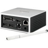 Club 3D USB 3.2 Gen 1 4K UHD, Station d'accueil Gris, CSV-3104D
