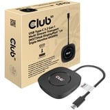 Club 3D USB-C 3.2 Gen 1 MST Hub DisplayPort 1.4 Triple Monitor Noir