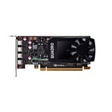 PNY NVIDIA Quadro P1000 V2 DP, Carte graphique 4x Mini DisplayPort