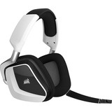 Corsair VOID RGB ELITE Wireless casque gaming over-ear Blanc/Noir, RGB LED