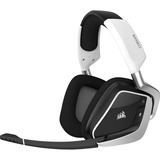 Corsair VOID RGB ELITE Wireless casque gaming over-ear Blanc/Noir, RGB LED