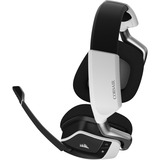 Corsair VOID RGB ELITE Wireless casque gaming over-ear Blanc/Noir, RGB LED