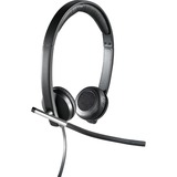 Logitech Stereo H650e USB casque on-ear Noir