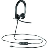 Logitech Stereo H650e USB casque on-ear Noir