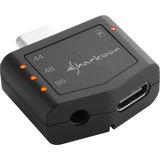 Sharkoon DAC mobile PD, Carte son USB-C à 3,5 mm