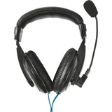 Trust Quasar casque over-ear Noir/Bleu, 21661, PC