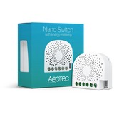 Aeotec Nano Switch with energy reading , Interrupteur Blanc, Z-Wave