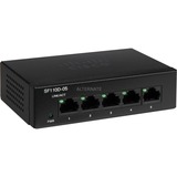 Small Business SF110D-05 Non-géré L2 Fast Ethernet (10/100) Noir, Switch