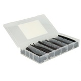DeLOCK 86271 isolant de câble Noir 100 pièce(s), Gaine thermorétractable Noir, Noir, 100 pièce(s)