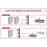 DeLOCK 87673 hub & concentrateur 1000 Mbit/s Noir, Gris, Switch Gris/Noir, RJ-45, 1000 Mbit/s, Noir, Gris, Plastique, 68 mm, 112 mm