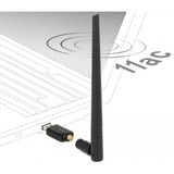 DeLOCK Clé USB 3.0 Dualband WLAN, Antenne Noir