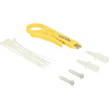 DeLOCK Panneau de brassage de bureau 12 ports Cat.6 Gris