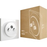 Fibaro Walli N TV-SAT Outlet, Connexions Blanc