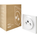 Fibaro Walli N TV-SAT Outlet, Connexions Blanc