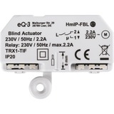 Homematic IP HmIP-FBL accessoires store/volet Transmetteur Blanc, Relais Transmetteur, Blanc, 180 m, IP20, 0,2 W, 230 V