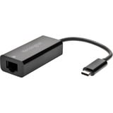 Kensington Adaptateur USB-C vers Gigabit Ethernet CA1100E Noir, Avec fil, USB Type-C, Ethernet, 1000 Mbit/s, Noir