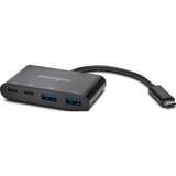 Kensington Concentrateur USB-C à 4 ports, Hub USB Noir, 2x USB 3.0 Typ-A | 2x USB 3.0 Typ-C 