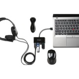 Kensington USB 2.0 4 ports, Hub USB Noir, USB 2.0, USB 2.0, 480 Mbit/s, Noir, Chine, macOS 10.6 or above; Windows XP or above