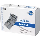 LogiLink Jeu d'outils de réseau, 25 pièces, Set d'outils WZ0023
