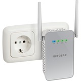 Netgear Powerline 1000 + WiFi Blanc, 1000 Mbit/s, IEEE 802.11ac, IEEE 802.11b, IEEE 802.11g, IEEE 802.11n, IEEE 802.3, IEEE 802.3ab, IEEE 802.3u, Gigabit Ethernet, 10,100,1000 Mbit/s, Wi-Fi 5 (802.11ac), 802.11a, 802.11b, 802.11g, Wi-Fi 4 (802.11n), Wi-Fi 5 (802.11ac)