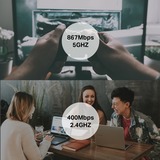 TP-Link Adaptateur USB sans fil MU-MIMO Archer T3U AC1300 mini, Adaptateur WLAN Noir, Avec fil, USB, WLAN, Wi-Fi 5 (802.11ac), 867 Mbit/s, Noir