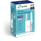 TP-Link RE505X - Amplificateur de portée Wi-Fi AX1500, Répéteur Blanc