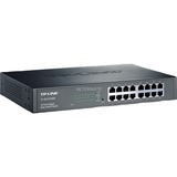 TP-Link TL-SG1016DE, Switch Noir, 1U