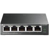 TP-Link TL-SG105PE, Switch Gris, PoE