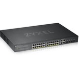 Zyxel GS1920-24HPv2 24-Port GbE Smart Managed Switch Noir
