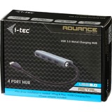 i-tec USB 3.0 Metal Charging HUB 4 Port, Hub USB 