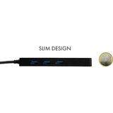 i-tec USB 3.0 Slim HUB 3 Port Giga Lan, Hub USB 