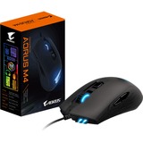 AORUS M4, Souris gaming Noir, 6400 dpi, RGB leds