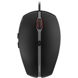 CHERRY GENTIX 4K Souris filaire, noir, USB Noir, noir, USB, Ambidextre, Optique, USB, 3600 DPI, Noir