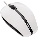 CHERRY GENTIX Souris filaire, blanc grisé, USB Graphite, blanc grisé, USB, Ambidextre, Optique, USB Type-A, 1000 DPI, Noir, Gris