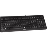 CHERRY KC 1000 clavier Noir, Layout BE (AZERTY), Rubberdome