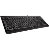 CHERRY KC 1000 clavier Noir, Layout BE (AZERTY), Rubberdome