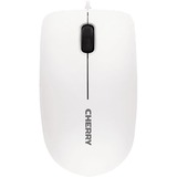 CHERRY MC 1000 Souris filaire, blanc grisé, USB Blanc, blanc grisé, USB, Ambidextre, Optique, USB Type-A, 1200 DPI, Gris