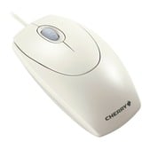 CHERRY WheelMouse optical M-5400, Souris Gris clair, gris clair, PS2/USB, Ambidextre, Optique, USB Type-A + PS/2, 1000 DPI, Gris, Vente au détail