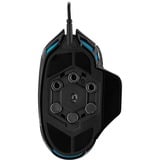 Corsair Nightsword RGB, Souris gaming Noir, 100 - 18,000 DPI, LED RGB