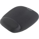 Kensington Tapis de souris en mousse Repose-poignets Noir, 62384, Vente au détail