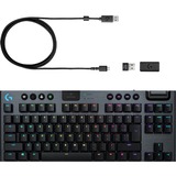 Logitech G915 TKL LIGHTSPEED Wireless RGB Mechanical Gaming Keyboard (clavier de jeu mécanique sans fil RGB) Noir, GL Linear, LIGHTSYNC RGB