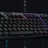 Logitech G915 TKL LIGHTSPEED Wireless RGB Mechanical Gaming Keyboard (clavier de jeu mécanique sans fil RGB) Noir, GL Linear, LIGHTSYNC RGB