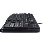 Logitech K120, clavier Noir, Layout BE, Rubberdome