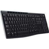 Logitech K270, clavier Noir, Layout BE, Vente au détail