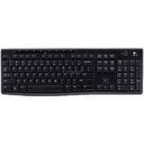 Logitech K270, clavier Noir, Layout BE, Vente au détail