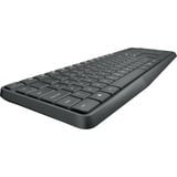 Logitech MK23 Clavier et souris sans fil, set de bureau Noir