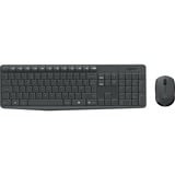 Logitech MK23, set de bureau Noir, Layout US (QWERTY)