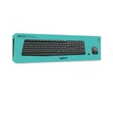 Logitech MK23, set de bureau Noir, Layout US (QWERTY)