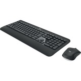 Logitech MK540 Advanced set de bureau sans fil Gris foncé, Layout BE (AZERTY), 100%, 1000 dpi